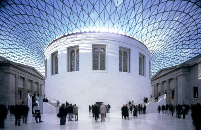 The Reading Room in the Great Court of the British Museum