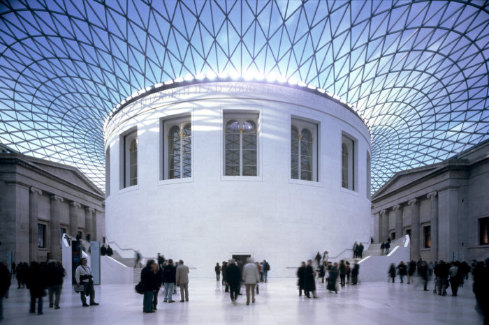 The Reading Room in the Great Court of the British Museum