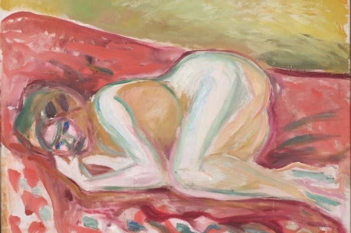 Edvard Munch, Crouching Nude