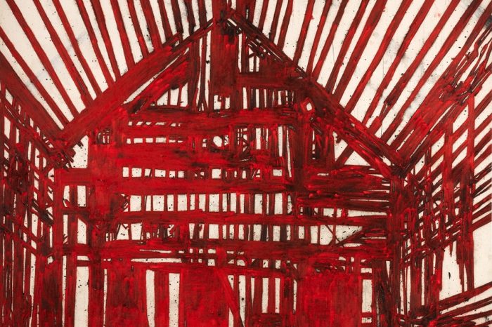Tony Bevan, Red Interior, 1999, Sotheby’s sml