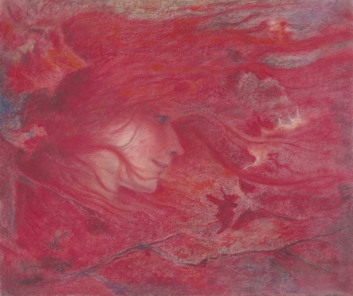 Lucien Levy Dhurmer La Bourrasque © Christie’s Images Limited 2022 sml