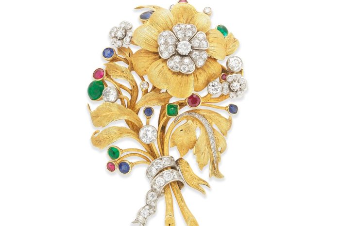 Brooch image for London Jewels Bonhams September 2022