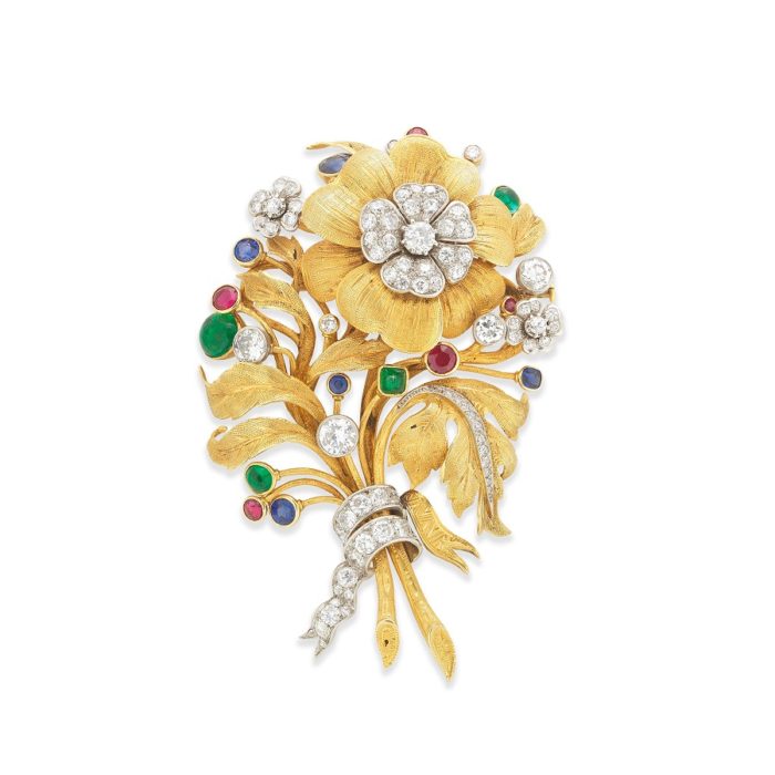 Brooch image for London Jewels Bonhams September 2022