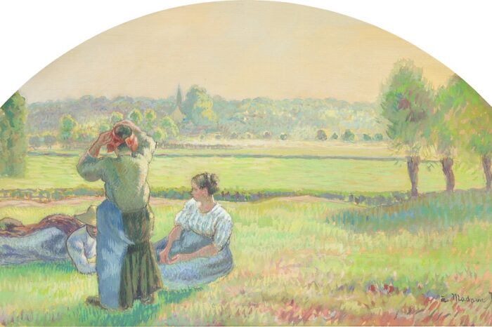Camille Pissarro, La Sieste aux champs, 1893