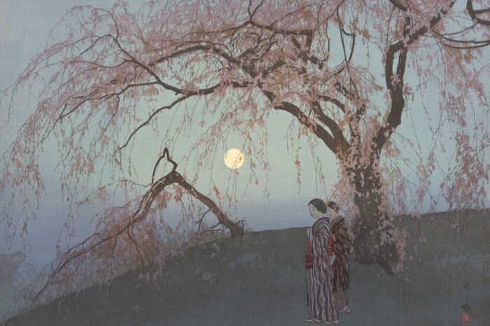 Yoshida Hiroshi, Kumoi Cherry Trees