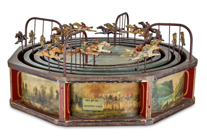 _An important American horse race game Made by the Williams Amusement Device Co., Denver, circa 1920s Estimates_8,000 – 12,000