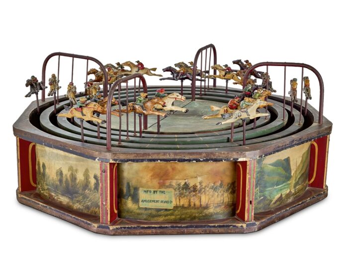 _An important American horse race game Made by the Williams Amusement Device Co., Denver, circa 1920s Estimates_8,000 – 12,000