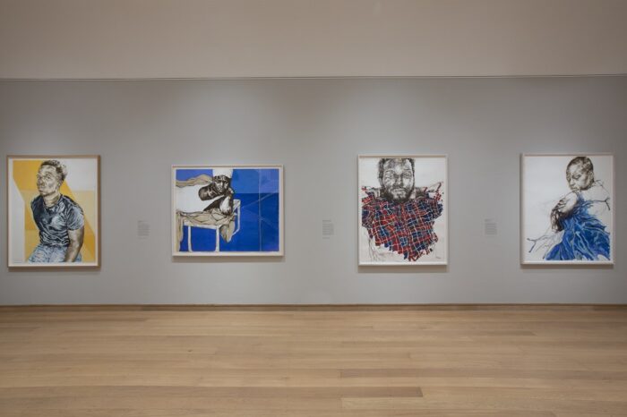 Claudette Johnson, Install view (1)